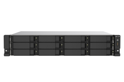 QNAP TS-1273AU-RP-8G data-opslag-server NAS Rack (2U) Ethernet LAN Aluminium, Zwart V1500B