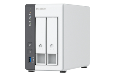 QNAP TS-216G data-opslag-server NAS Tower Cortex-A Cortex-A55 4 GB 0 TB Wit