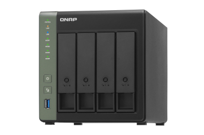 QNAP TS-431X3 NAS Tower Ethernet LAN Zwart Alpine AL-314