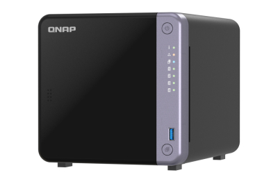 QNAP TS-432X-4G data-opslag-server NAS Tower Alpine Alpine AL-524 4 GB DDR4 QNAP QTS Zwart