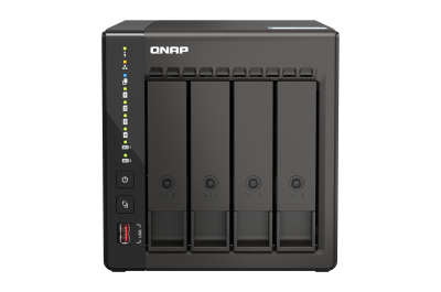 QNAP TS-453E NAS Tower Ethernet LAN Zwart J6412