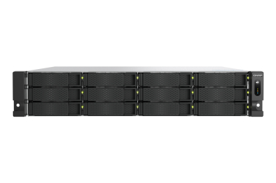 QNAP TS-H1277AXU-RP NAS Rack (2U) AMD Ryzen™ 7 32 GB DDR5 0 TB QuTS hero Zwart