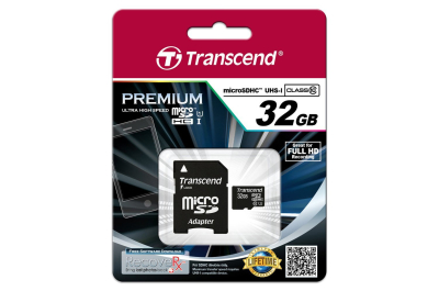 Transcend 32GB microSDHC Class 10 UHS-I MLC Klasse 10