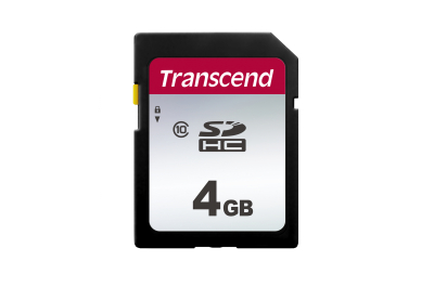 Transcend SDHC 300S 4GB NAND Klasse 10