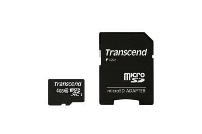 Transcend TS4GUSDHC10 flashgeheugen 4 GB MicroSDHC NAND Klasse 10