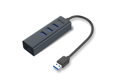 i-tec Metal USB 3.0 HUB 3 Port + Gigabit Ethernet Adapter