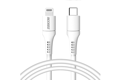 Accezz Lightning naar USB-C kabel - MFi certificering - 1 meter - Wit