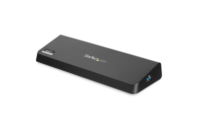 StarTech.com USB 3.0 Dock, Dual Monitor met HDMI & 4K DisplayPort, USB 3.0 naar 4x USB-A, Ethernet, HDMI en DP, Universeel USB Type A Laptop Docking Station voor Mac & Windows