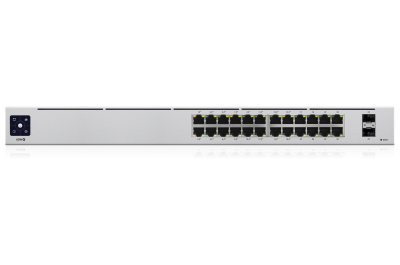 Ubiquiti Networks UniFi 24-Port PoE Managed L2/L3 Gigabit Ethernet (10/100/1000) Power over Ethernet (PoE) 1U Zilver