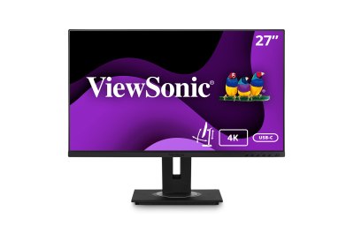 Viewsonic VG Series VG2756-4K computer monitor 68,6 cm (27") 3840 x 2160 Pixels 4K Ultra HD LED Zwart