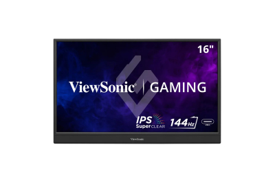 Viewsonic VX1654 Draagbare televisie en monitoor Draagbare monitor Zwart 39,6 cm (15.6") LED 1920 x 1080 Pixels