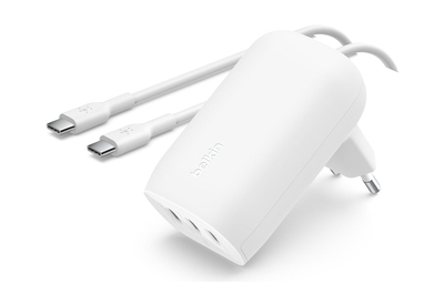 Belkin WCC002VFWH oplader voor mobiele apparatuur Laptop, Smartphone, Tablet Wit AC Snel opladen Binnen