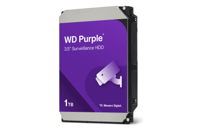Western Digital Purple interne harde schijf 1 TB 5400 RPM 64 MB 3.5" SATA III
