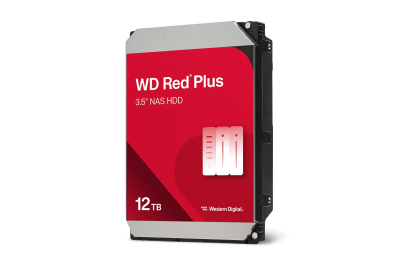 Western Digital Red Plus WD120EFGX interne harde schijf 12 TB 7200 RPM 512 MB 3.5" SATA III