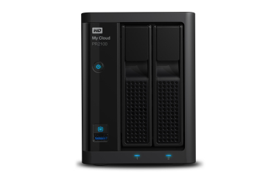 Western Digital My Cloud PR2100 3.5 Inch 2 bay My Cloud Pro series NAS, 4TB, Zwart