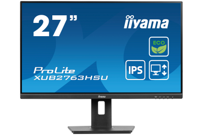 iiyama ProLite XUB2763HSU-B1 computer monitor 68,6 cm (27") 1920 x 1080 Pixels Full HD LED Zwart